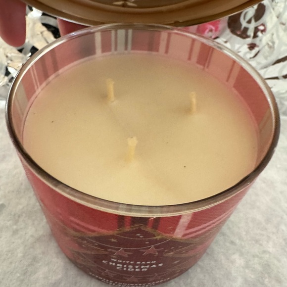 White Barn Christmas Cider 3-Wick Candle (NWT, Unused) - Picture 4 of 8